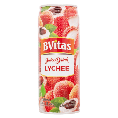 Bvitas Lychee Juice 250ml Can
