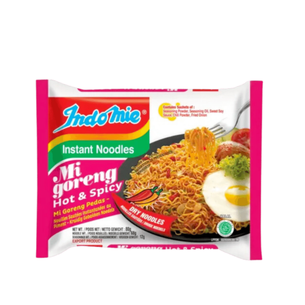 Indomie mi goreng pedas