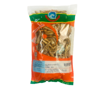 Seaking dried fish