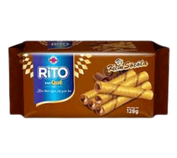 Rito wafer roll with chocolate cream